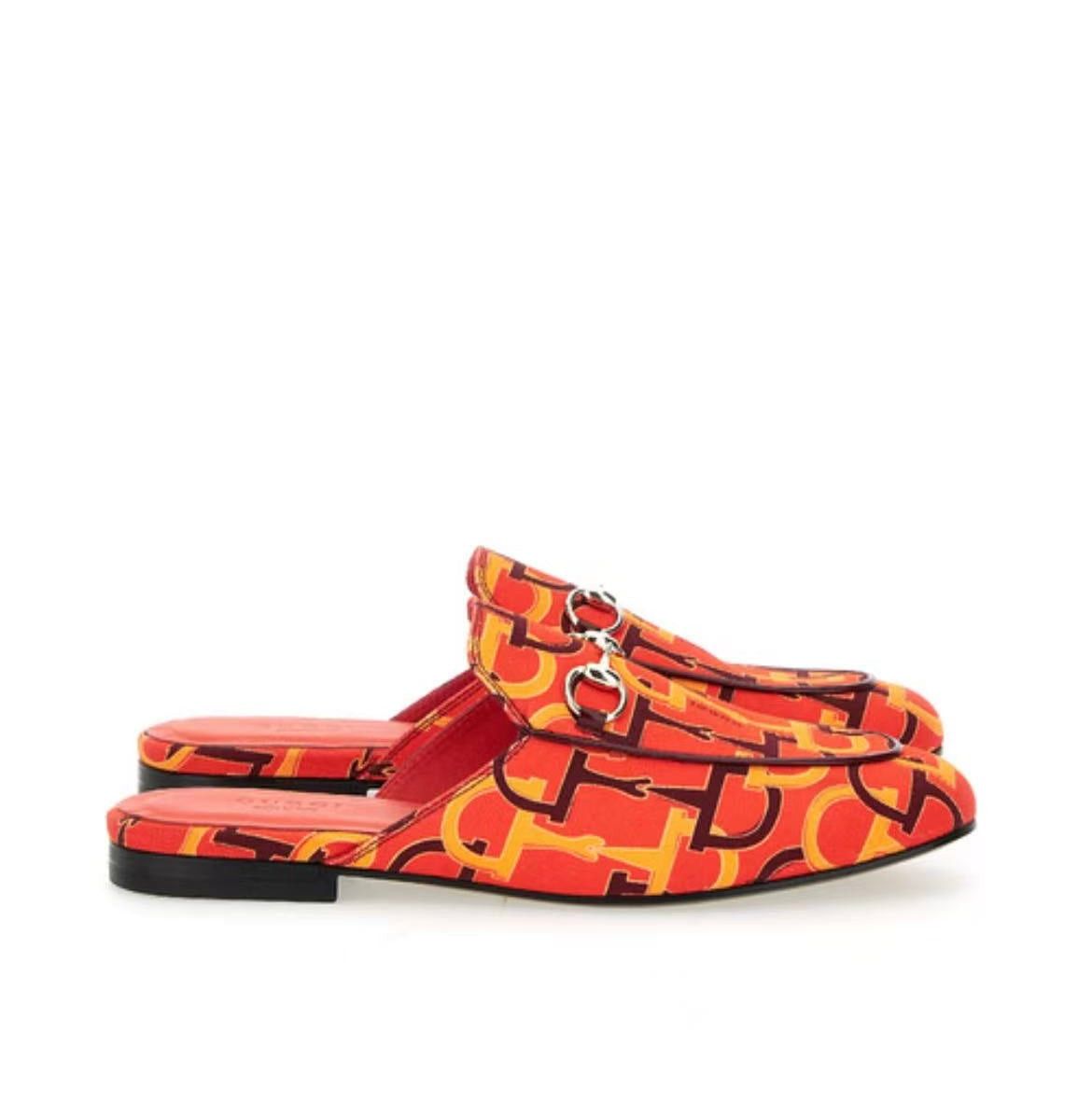 Gucci Gucci Princetown Horsebit Print Slippers SIZE 42 Size ONE SIZE - 3 Thumbnail