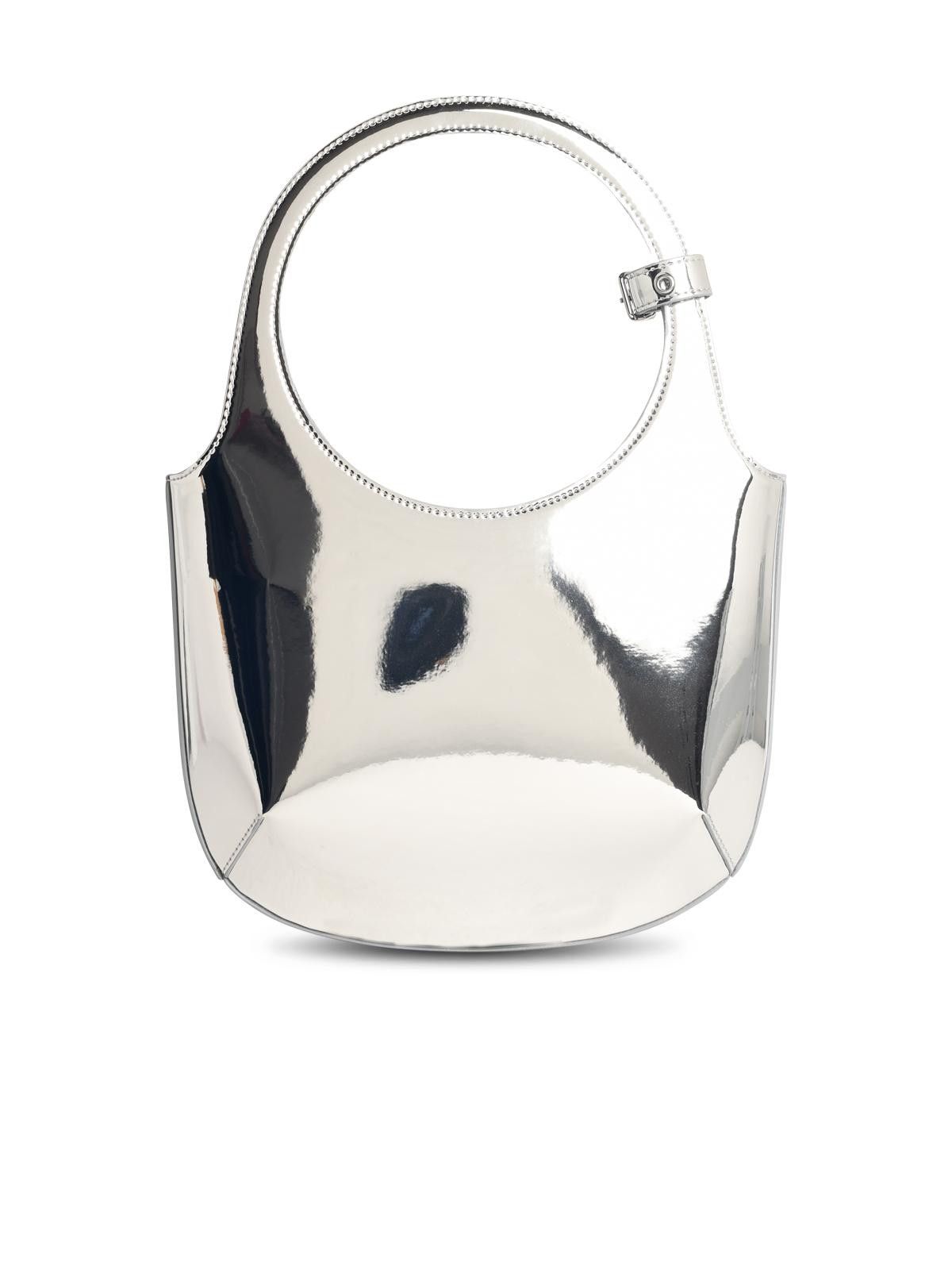 Courreges COURREGES 'Holy Mirror' Silver Leather Bag Size ONE SIZE - 3 Thumbnail