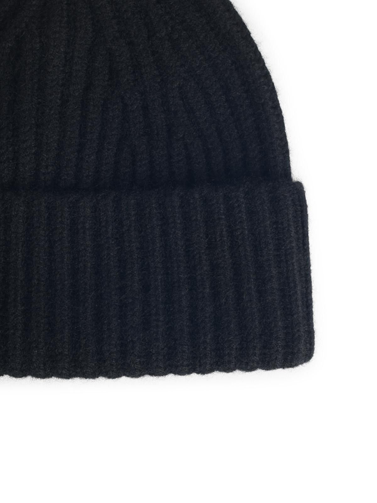 Lisa Yang LISA YANG 'Martigny' Black Cashmere Cap Size ONE SIZE - 3 Thumbnail