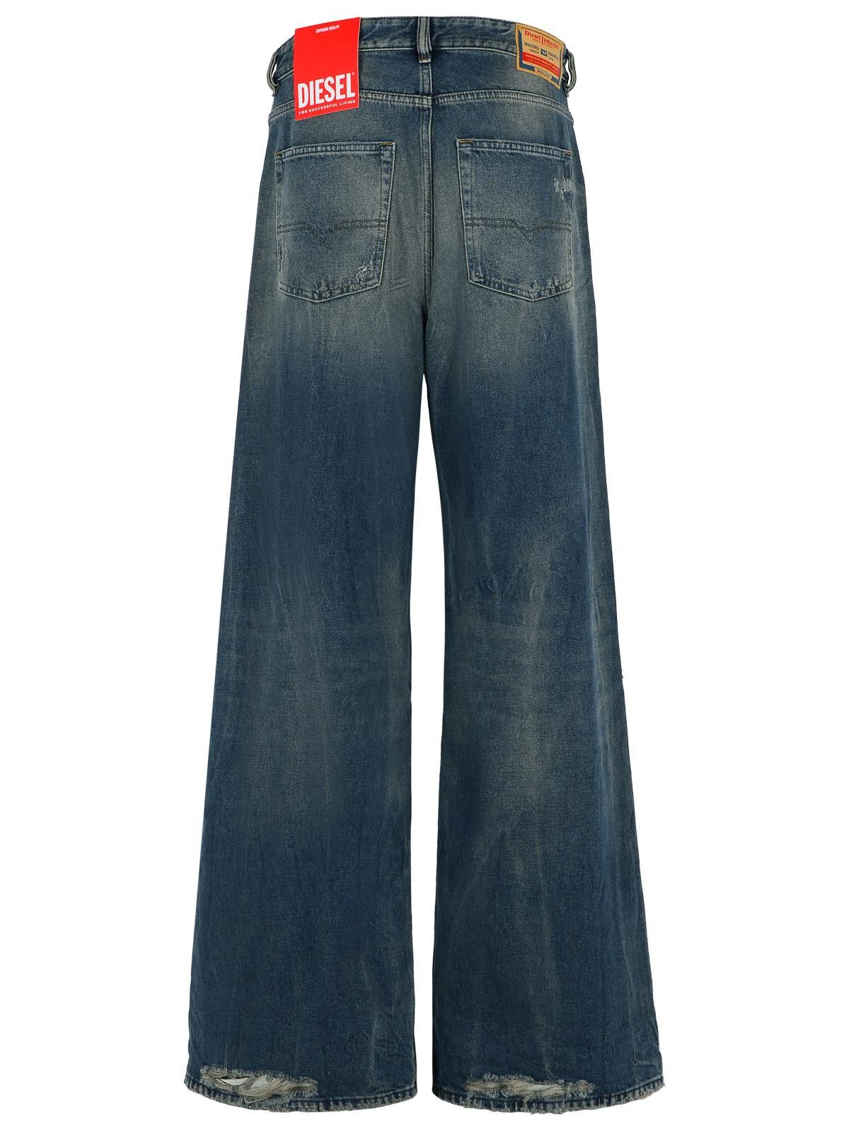 Diesel DIESEL '1996 D-Sire' Dark Blue Cotton Jeans Size 26" / US 2 / IT 38 - 3 Thumbnail
