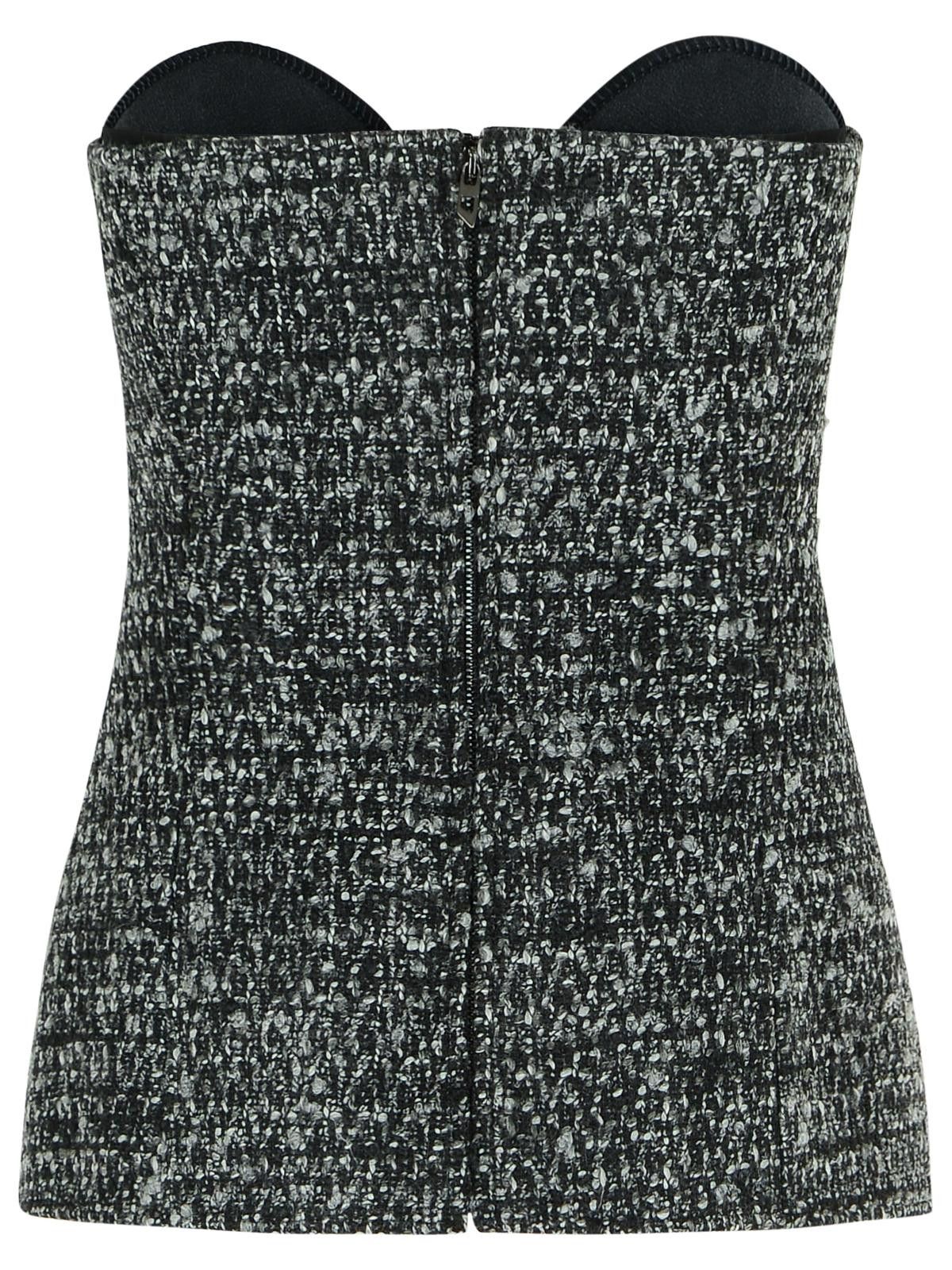 Diesel DIESEL Two-Tone Wool Blend Top Size M / US 6-8 / IT 42-44 - 3 Thumbnail
