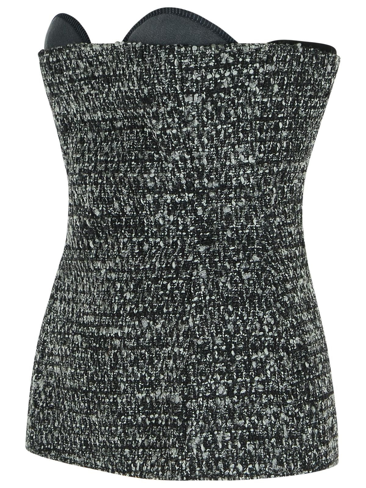 Diesel DIESEL Two-Tone Wool Blend Top Size M / US 6-8 / IT 42-44 - 2 Thumbnail