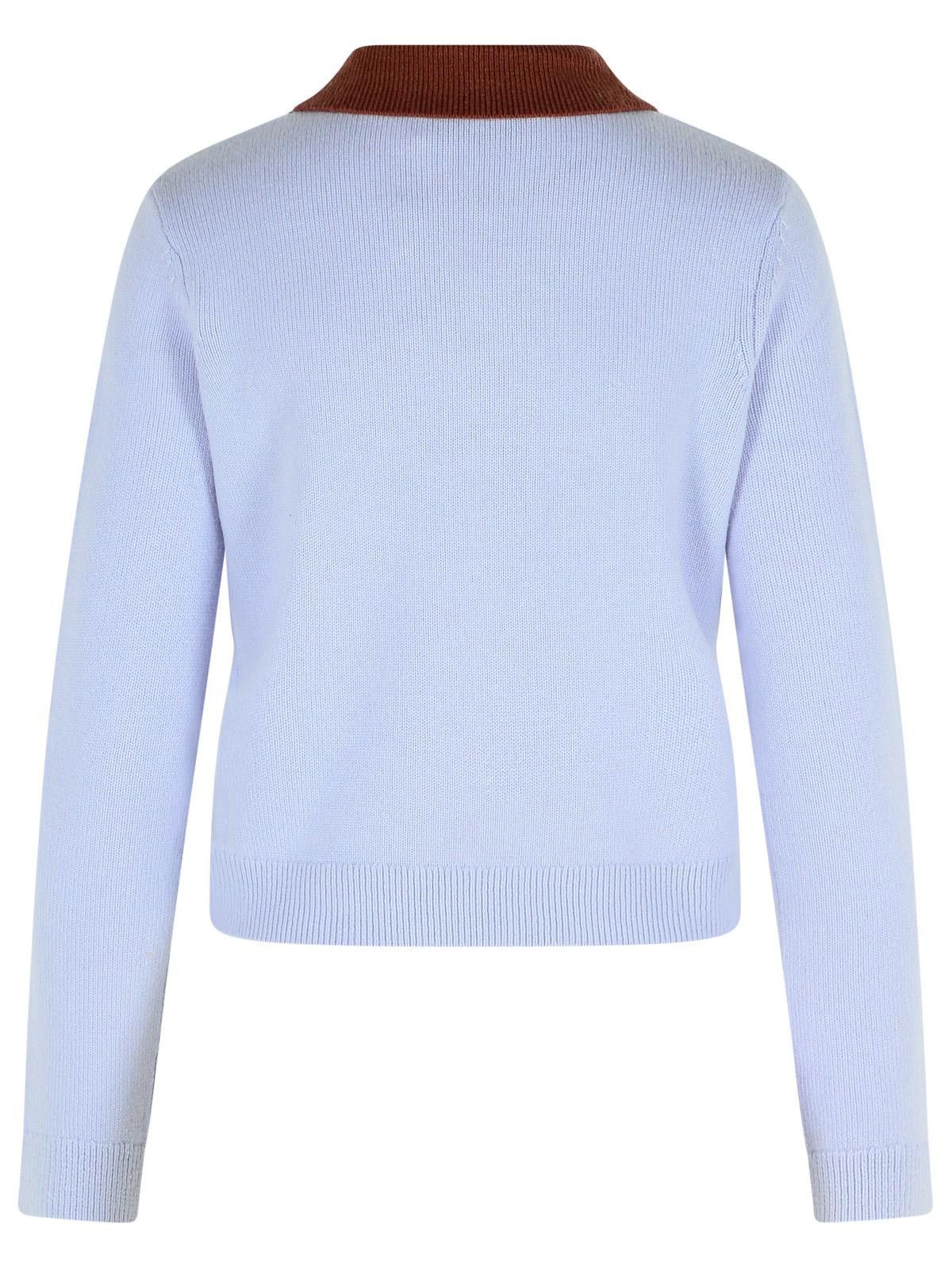 Self-Portrait SELF PORTRAIT Blue Wool Blend Sweater Size S / US 4 / IT 40 - 3 Thumbnail