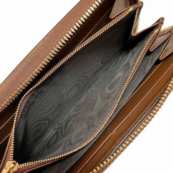 Gucci Gucci Gucci Interlocking G GG Supreme Long Zip Wallet Canvas Long Wallet 673003 Size ONE SIZE - 6 Thumbnail