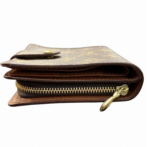 Louis Vuitton Louis Vuitton Louis Vuitton Compact Zip Monogram Wallet Canvas Short Wallet M61667 DUTY FREE for USA Size ONE SIZE - 9 Thumbnail