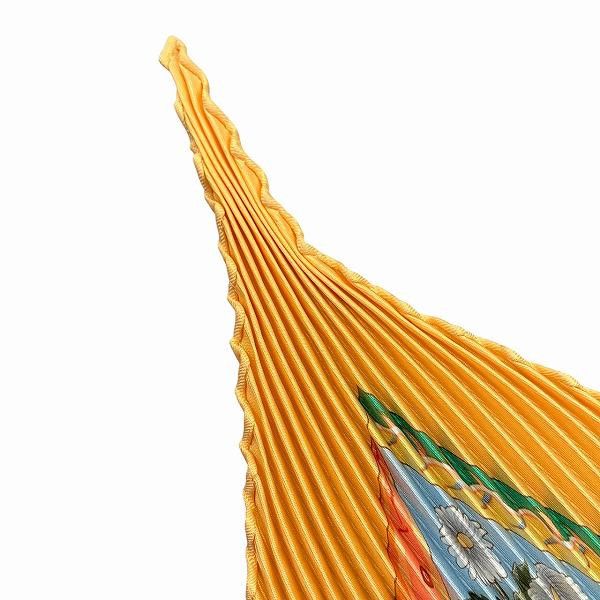 Hermes Hermes Hermes Pleated Carré Silk Scarf Others Scarf DUTY FREE for USA Size ONE SIZE - 6 Thumbnail