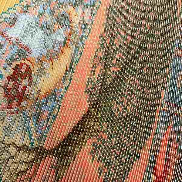 Hermes Hermes Hermes Pleated Carré Silk Scarf Others Scarf DUTY FREE for USA Size ONE SIZE - 9 Thumbnail