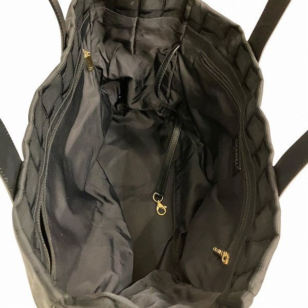 Chanel Chanel Chanel New Travel Line Nylon Tote Bag Leather Tote Bag DUTY FREE for USA Size ONE SIZE - 8 Thumbnail