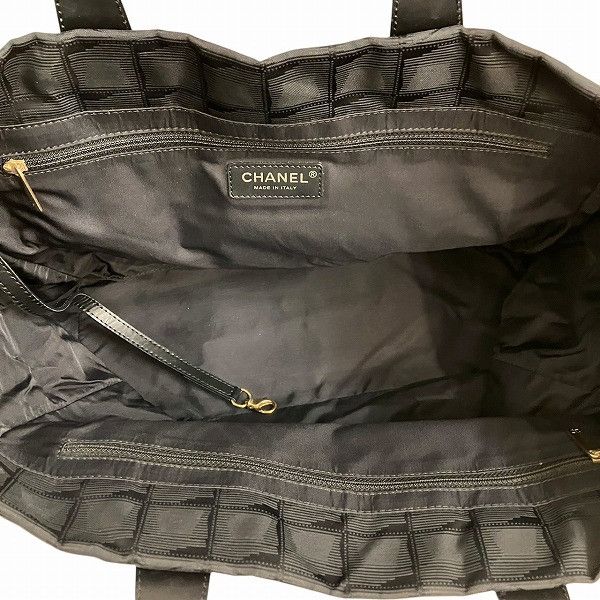 Chanel Chanel Chanel New Travel Line Nylon Tote Bag Leather Tote Bag DUTY FREE for USA Size ONE SIZE - 6 Thumbnail