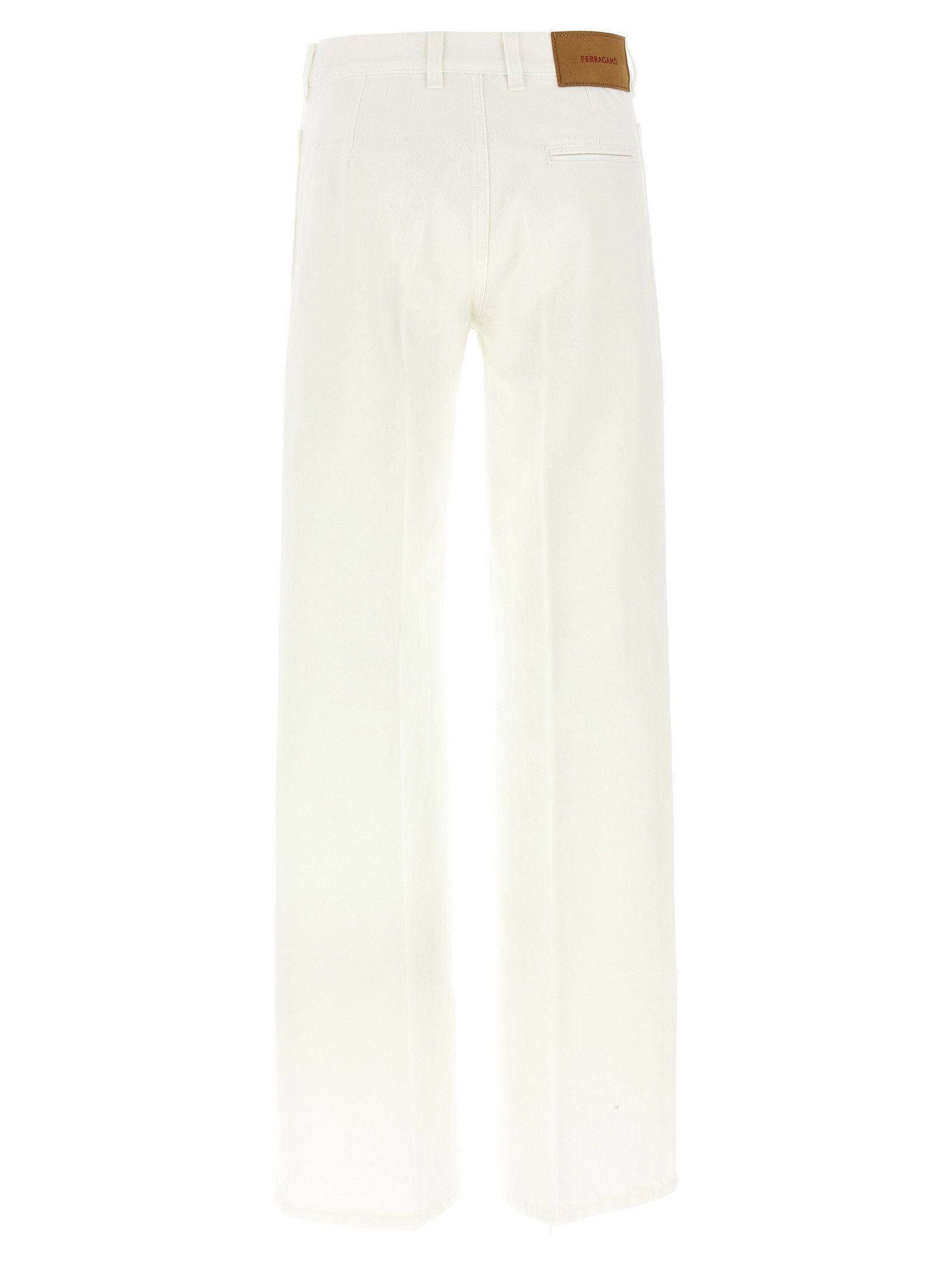 Salvatore Ferragamo Straight Jeans Size 28" / US 6 / IT 42 - 2 Thumbnail