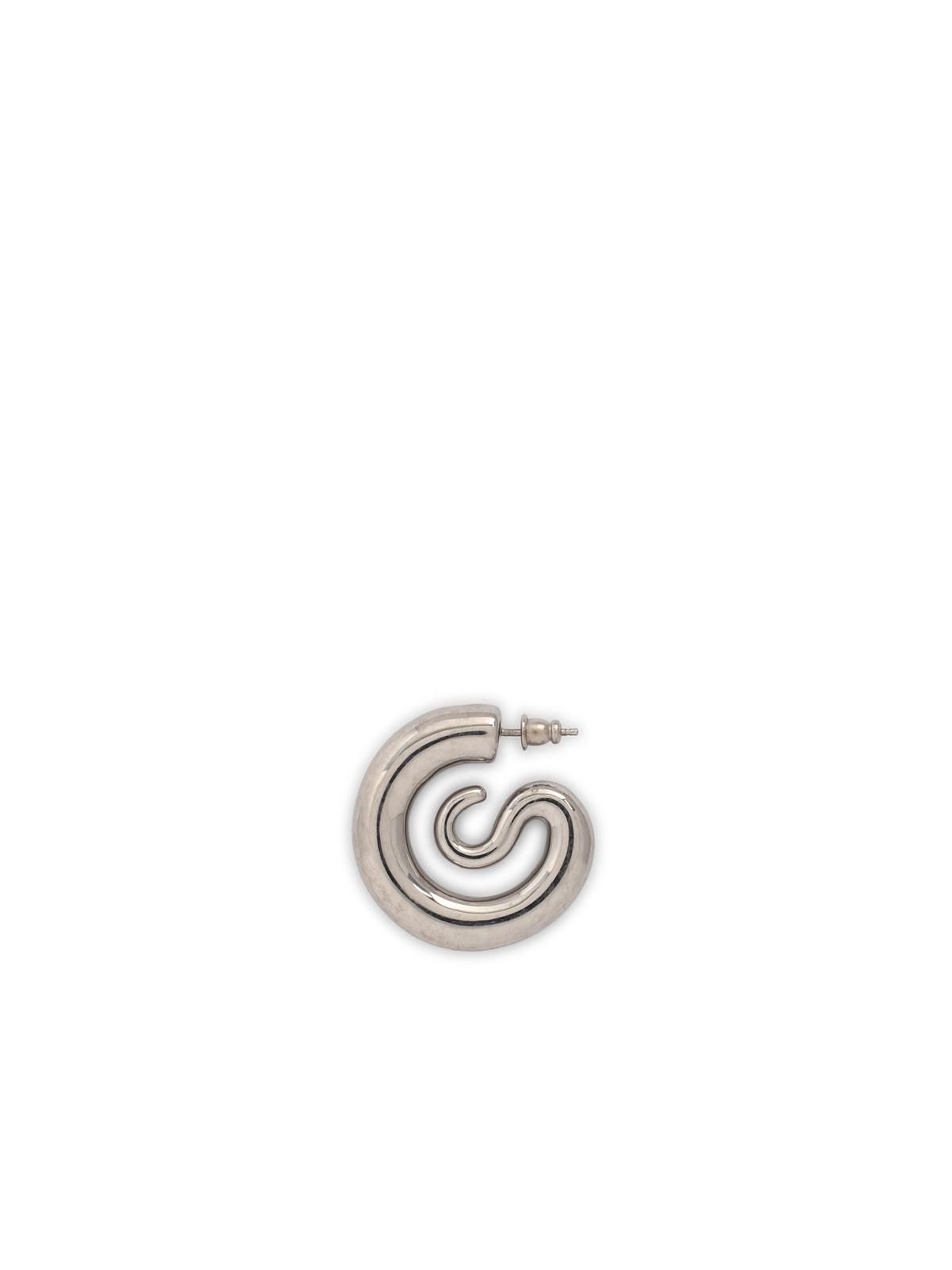 PANCONESI PANCONESI Silver 'Serpent Hoops Small' Earrings Size ONE SIZE - 2 Thumbnail