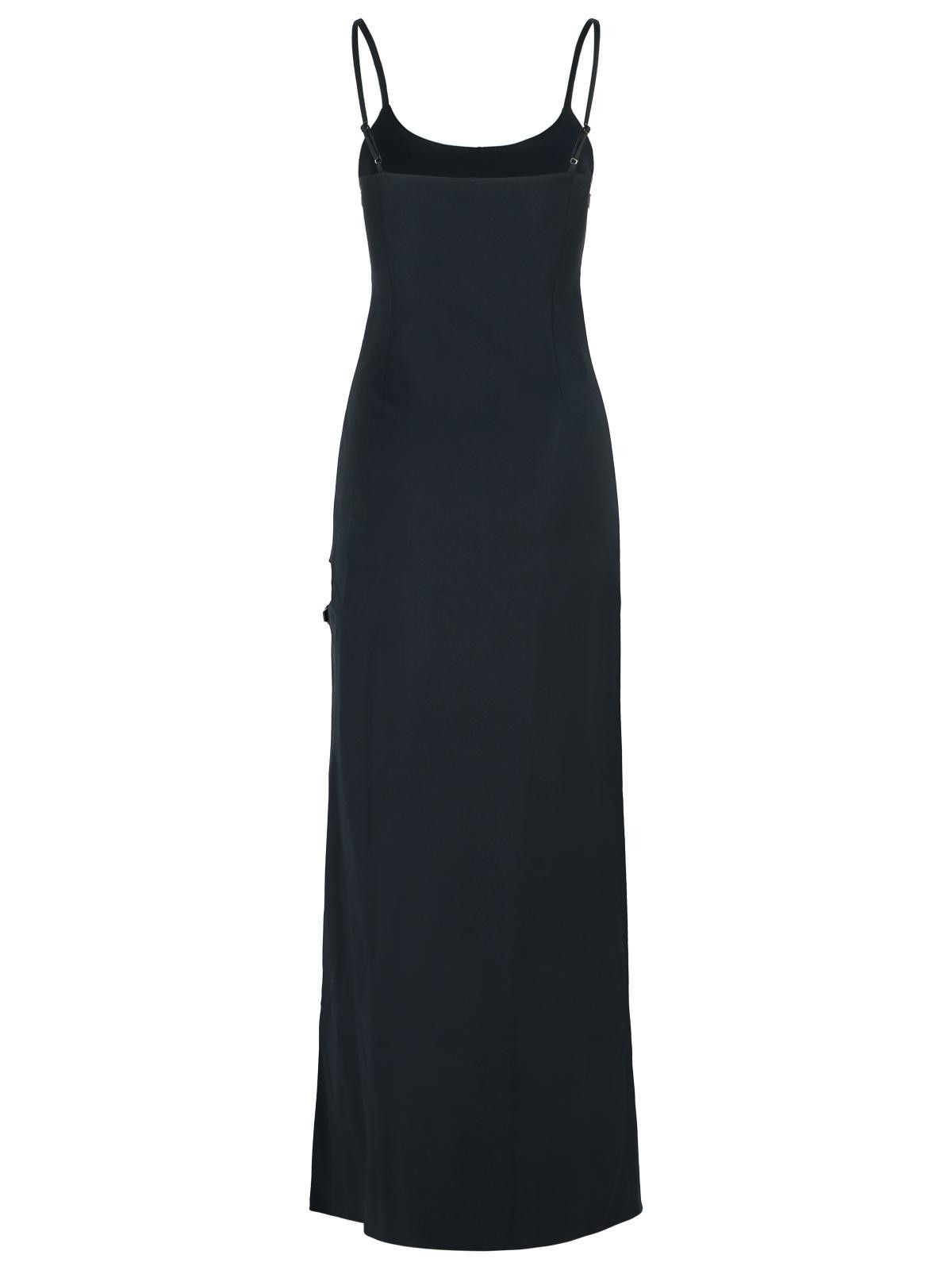 Coperni COPERNI Black Cotton Blend Dress Size S / US 4 / IT 40 - 3 Thumbnail