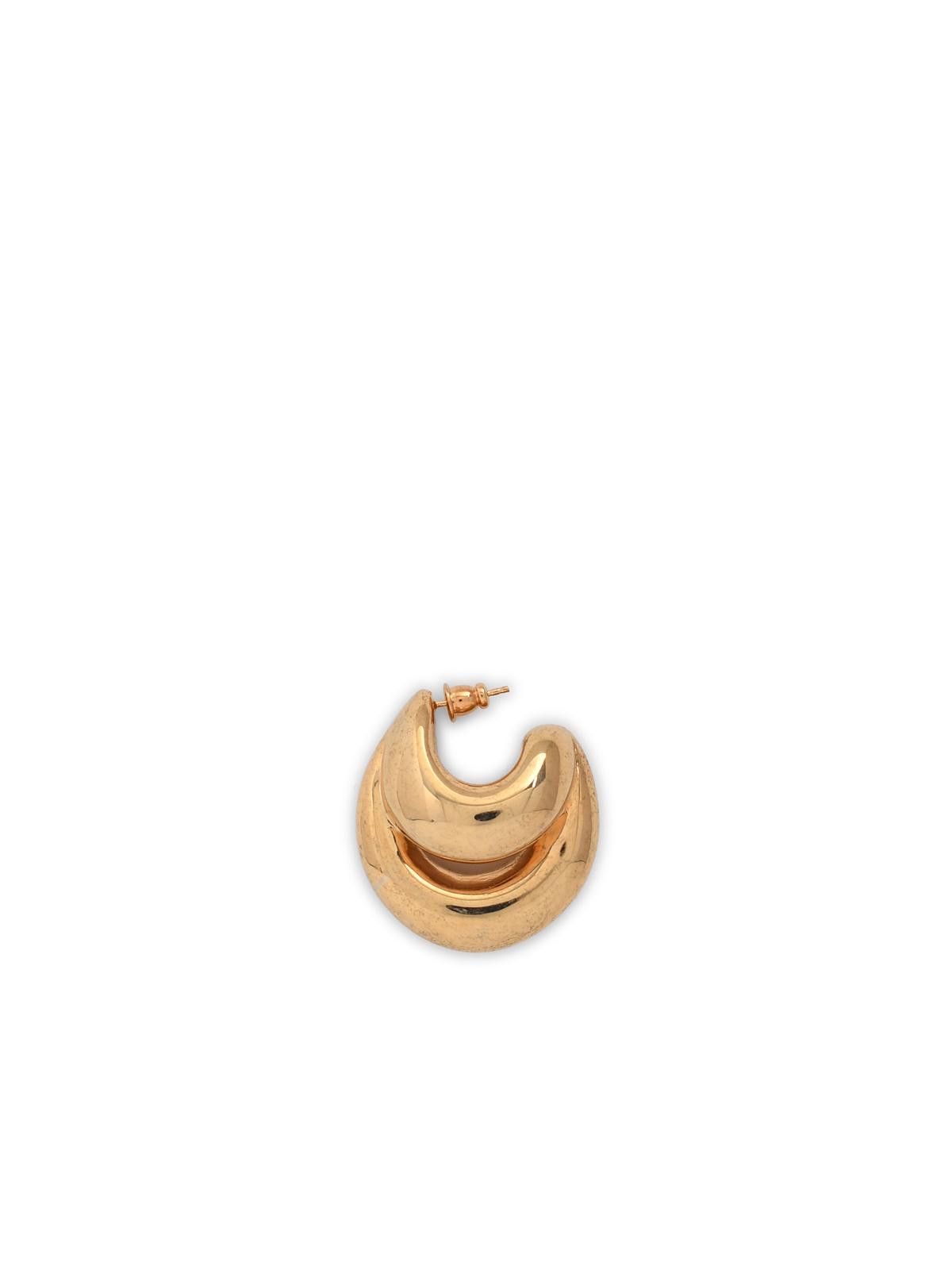 PANCONESI PANCONESI Gold 'Double Blow Up' Earrings Size ONE SIZE - 2 Thumbnail