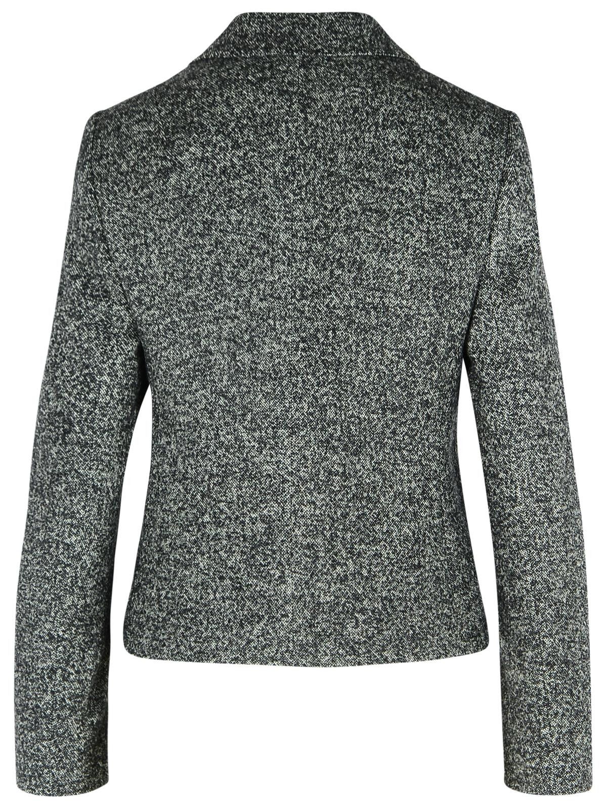 Dolce & Gabbana DOLCE & GABBANA Two-Tone Virgin Wool Blend Jacket Size M / US 6-8 / IT 42-44 - 3 Thumbnail