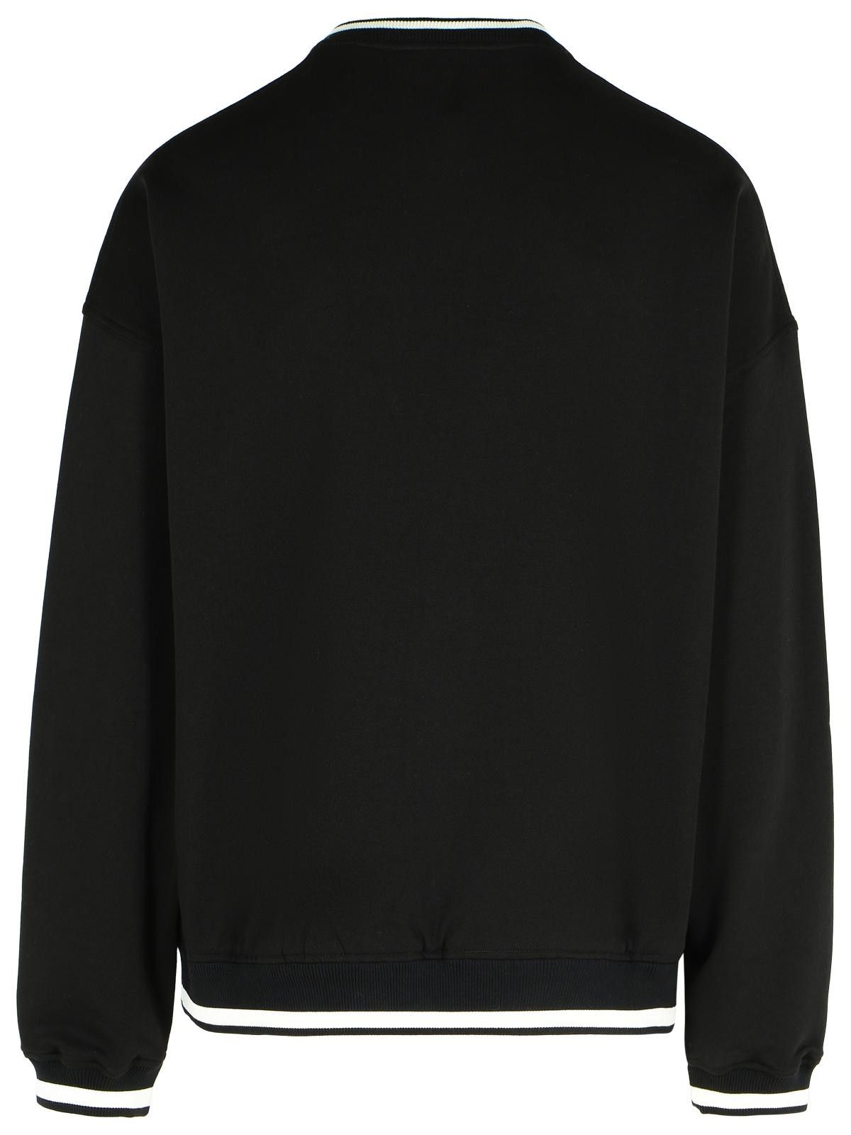 Dolce & Gabbana DOLCE & GABBANA Black Cotton Sweatshirt Size US XL / EU 56 / 4 - 3 Thumbnail