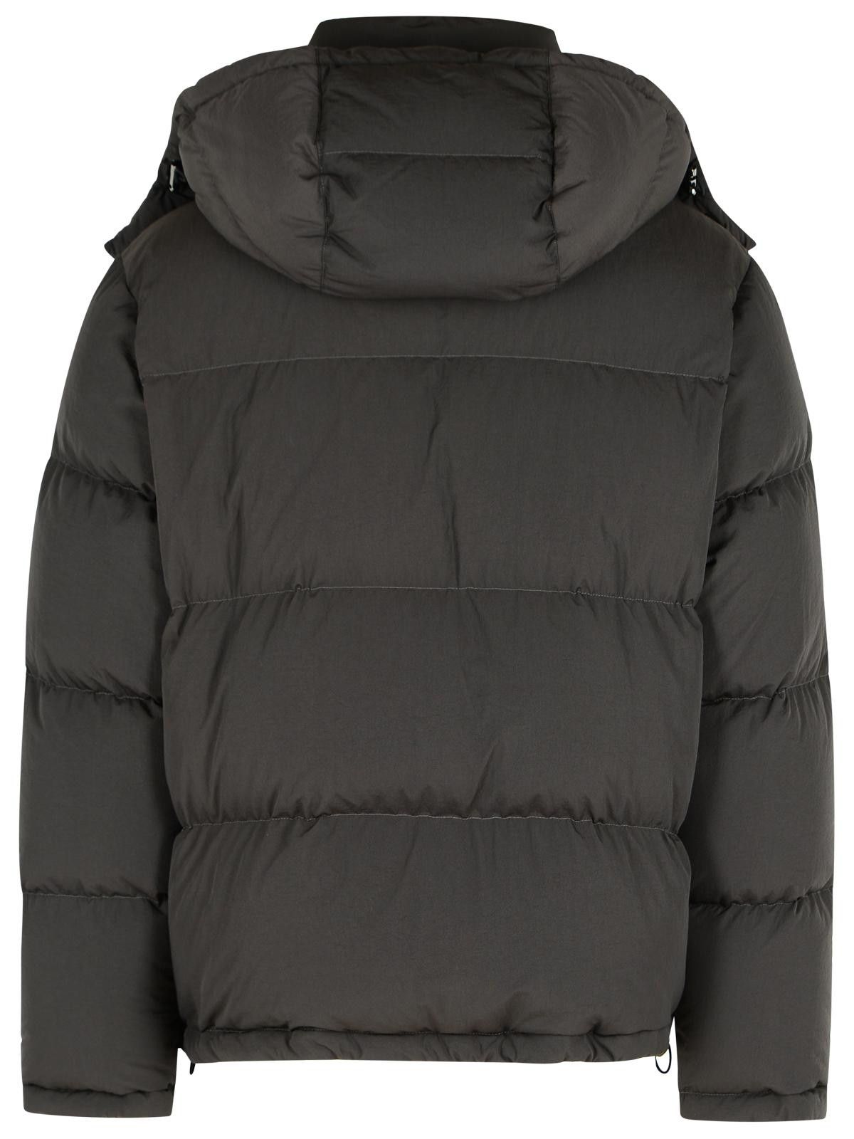 Dolce & Gabbana DOLCE & GABBANA Grey Polyamide Down Jacket Size US M / EU 48-50 / 2 - 3 Thumbnail