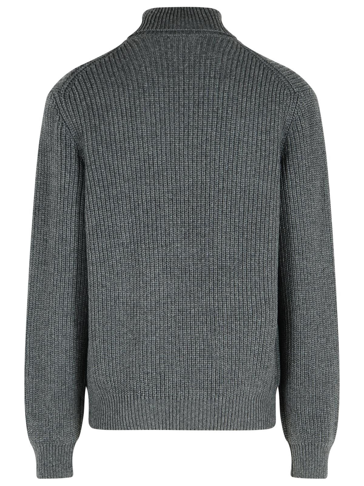 Dolce & Gabbana DOLCE & GABBANA I Grey Virgin Wool Sweater Size US L / EU 52-54 / 3 - 3 Thumbnail