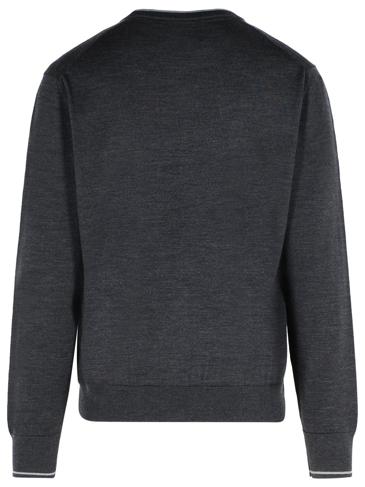 Dolce & Gabbana DOLCE & GABBANA Grey Virgin Wool Sweater Size US M / EU 48-50 / 2 - 3 Thumbnail