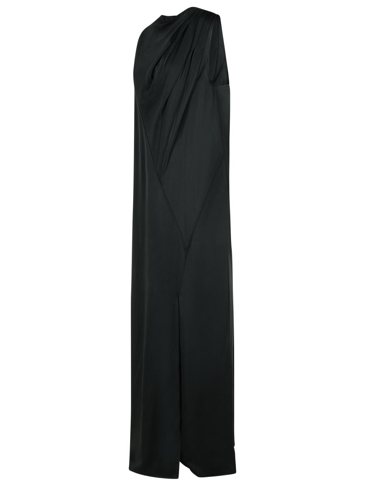 Jil Sander JIL SANDER Dress In Black Acetate Blend Size XS / US 0-2 / IT 36-38 - 2 Thumbnail
