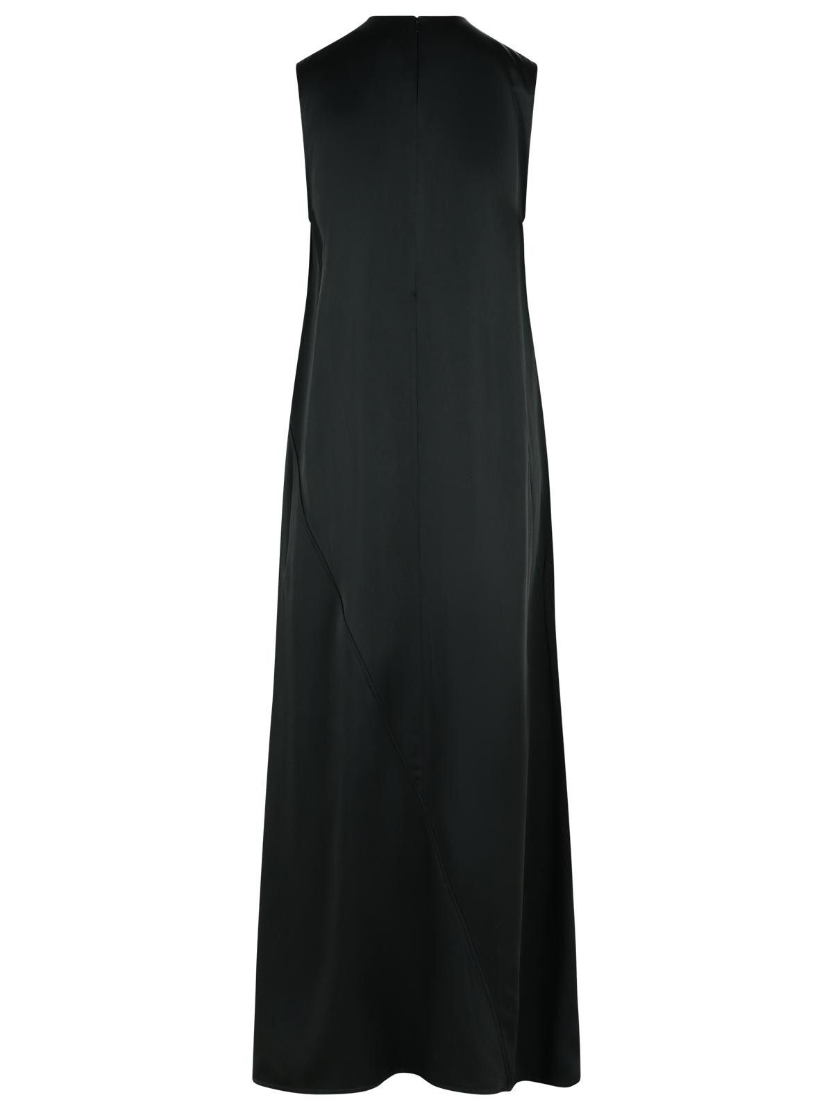 Jil Sander JIL SANDER Dress In Black Acetate Blend Size XS / US 0-2 / IT 36-38 - 3 Thumbnail