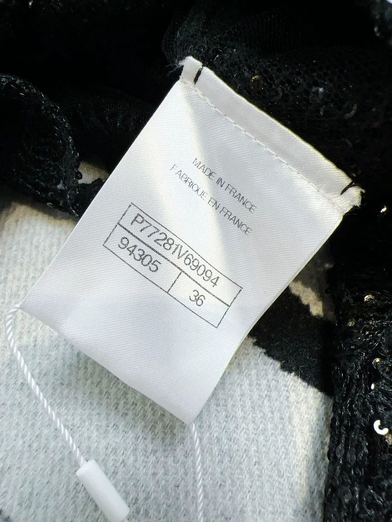 Chanel Chanel 24S Black Lace Embroidered Jacket Size M / US 6-8 / IT 42-44 - 7 Thumbnail