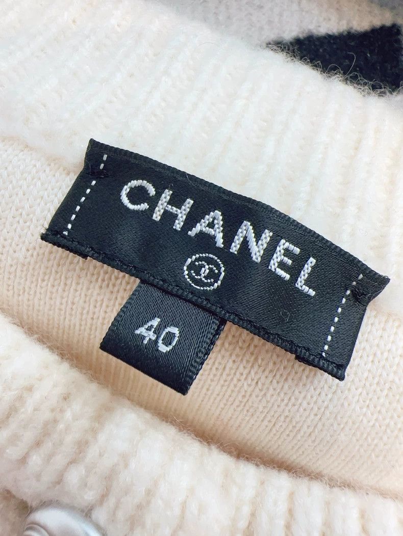 Chanel Chanel Coco Neige Embroidered Wool Cardigan Size M / US 6-8 / IT 42-44 - 6 Thumbnail