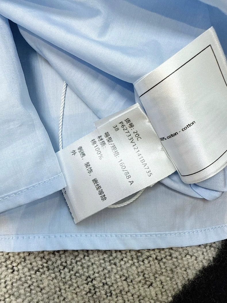 Chanel Chanel 20C Light Blue Long Sleeve Shirt Size M / US 6-8 / IT 42-44 - 8 Thumbnail