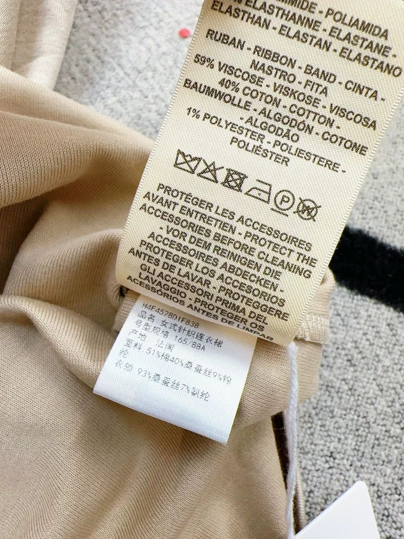 Hermes Hermes Beige Drawstring Short-Sleeve Dress Size M / US 6-8 / IT 42-44 - 5 Thumbnail