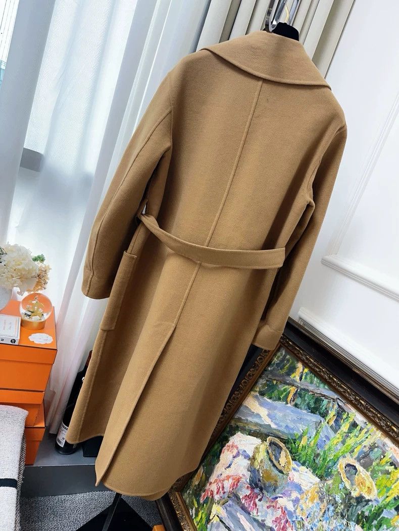 Dior Dior Camel Wool Mid-Length Coat Size M / US 6-8 / IT 42-44 - 2 Thumbnail