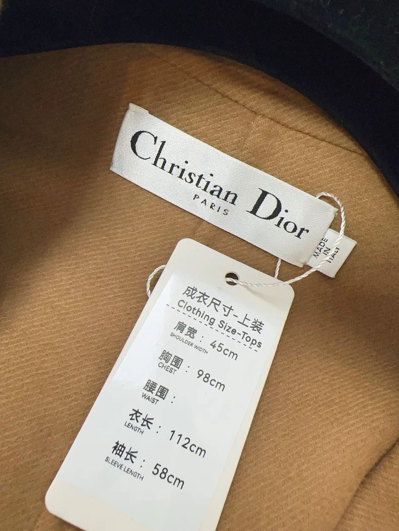 Dior Dior Camel Wool Mid-Length Coat Size M / US 6-8 / IT 42-44 - 4 Thumbnail