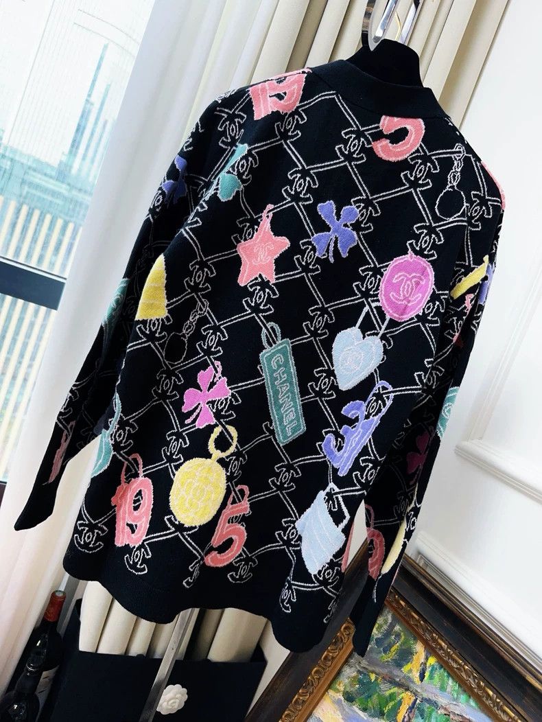 Chanel Chanel 22P CC Knit Cardigan Coat Size M / US 6-8 / IT 42-44 - 2 Thumbnail