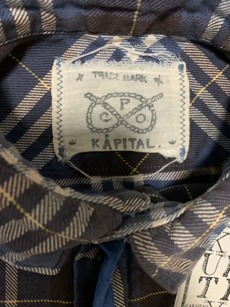 Kapital Kountry KAPITAL Kountry Plaid Button Up Shirt Size L / US 10 / IT 46 - 5 Thumbnail