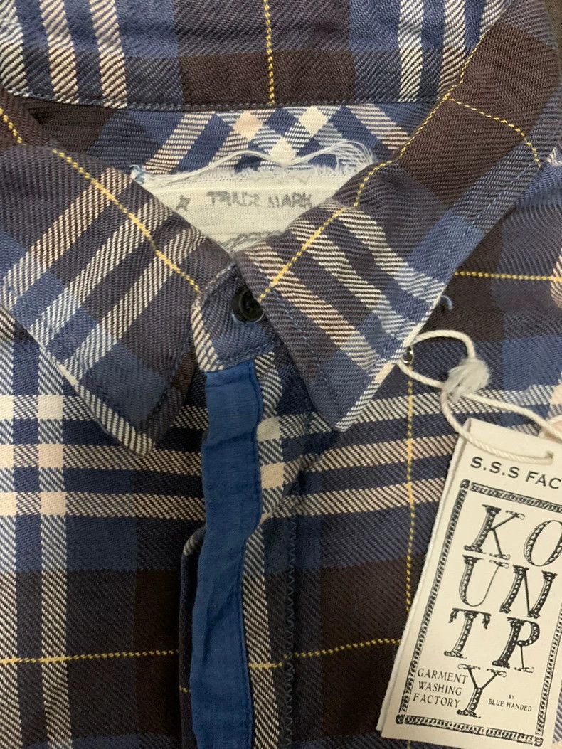 Kapital Kountry KAPITAL Kountry Plaid Button Up Shirt Size L / US 10 / IT 46 - 3 Thumbnail