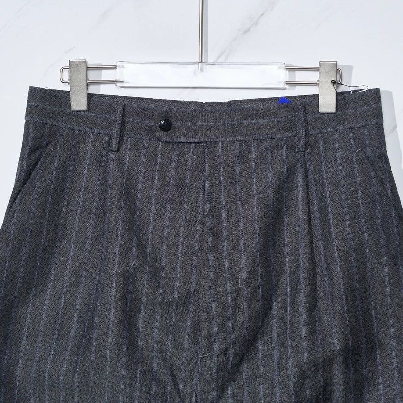 Junya Watanabe Junya Watanabe Striped Haren Shorts Size 33" - 2 Thumbnail