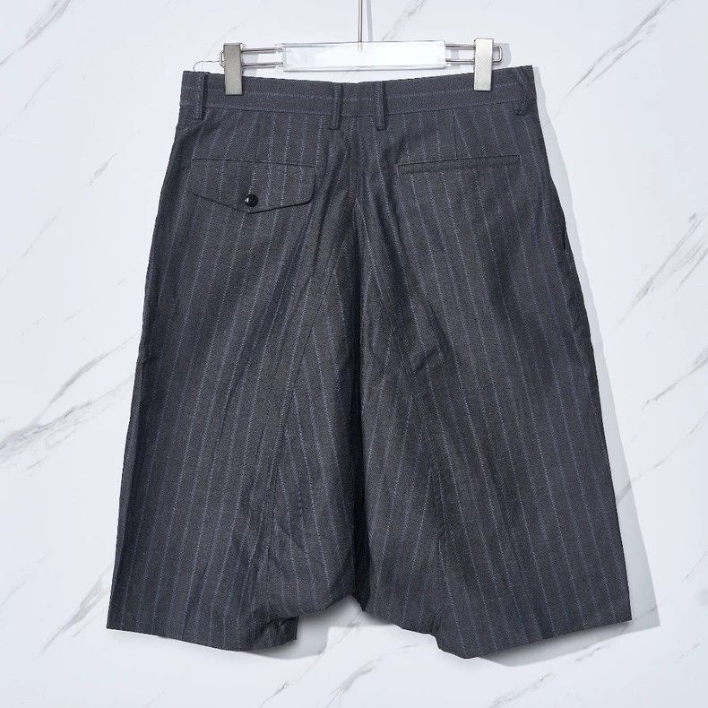Junya Watanabe Junya Watanabe Striped Haren Shorts Size 33" - 4 Thumbnail