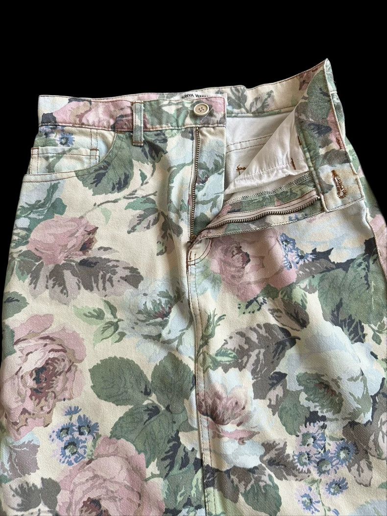 Junya Watanabe Junya Watanabe 2001 Floral Skirt Size 26" / US 2 / IT 38 - 9 Thumbnail