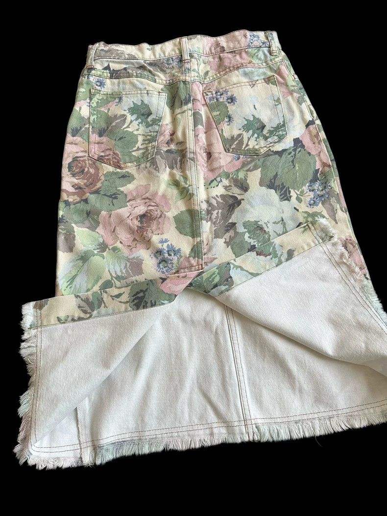 Junya Watanabe Junya Watanabe 2001 Floral Skirt Size 26" / US 2 / IT 38 - 4 Thumbnail