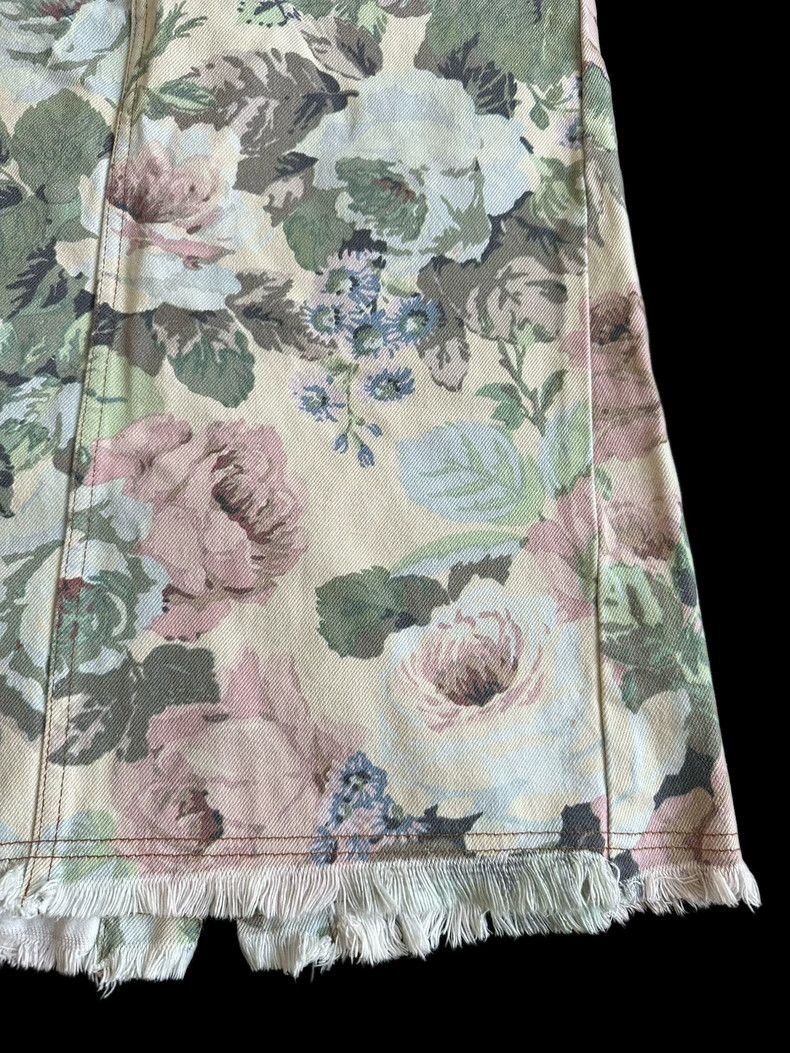 Junya Watanabe Junya Watanabe 2001 Floral Skirt Size 26" / US 2 / IT 38 - 5 Thumbnail