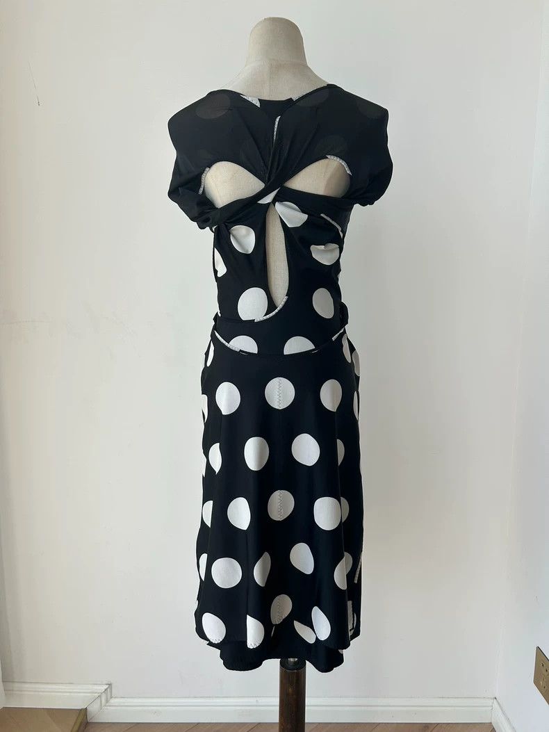 Junya Watanabe Junya Watanabe Polka Dot Short Sleeve Dress Size S / US 4 / IT 40 - 7 Thumbnail