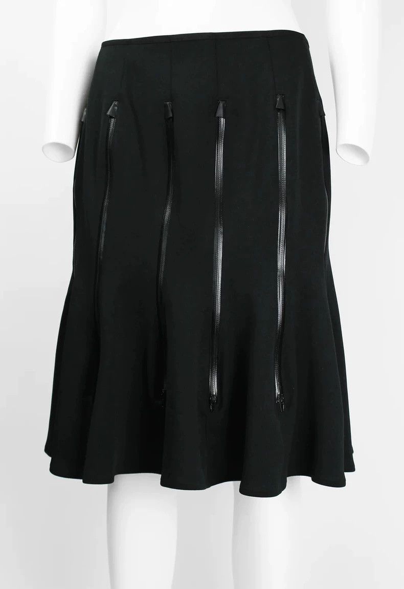 Junya Watanabe Junya Watanabe Wool Zip Mermaid Skirt Size 27" / US 4 / IT 40 - 9 Thumbnail