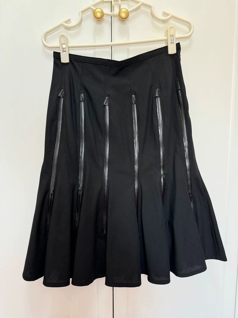 Junya Watanabe Junya Watanabe Wool Zip Mermaid Skirt Size 27" / US 4 / IT 40 - 3 Thumbnail
