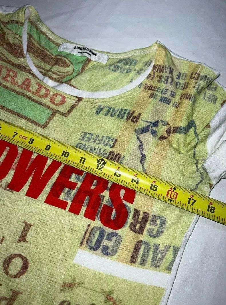 Junya Watanabe Junya Watanabe x CDG Growers Tee Size M / US 6-8 / IT 42-44 - 5 Thumbnail