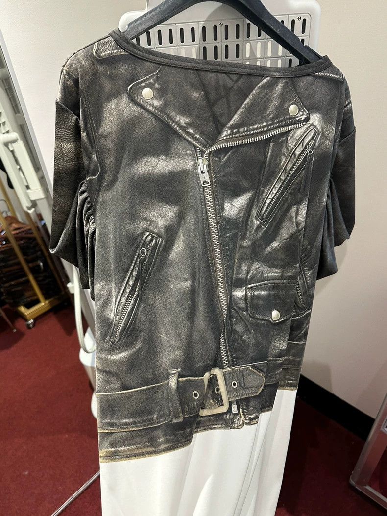 Junya Watanabe Junya Watanabe Black Faux Two-Piece Leather Jacket Size M / US 6-8 / IT 42-44 - 5 Thumbnail