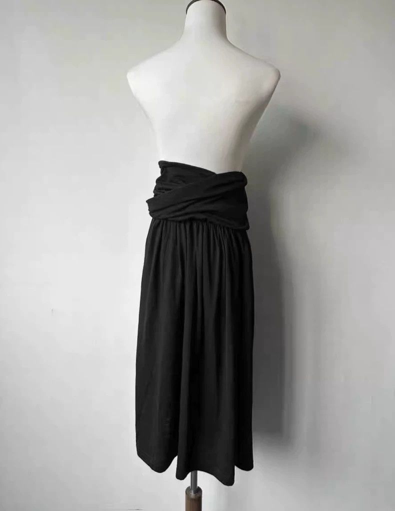 Junya Watanabe Junya Watanabe Wool Midi Skirt Size 28" / US 6 / IT 42 - 2 Thumbnail