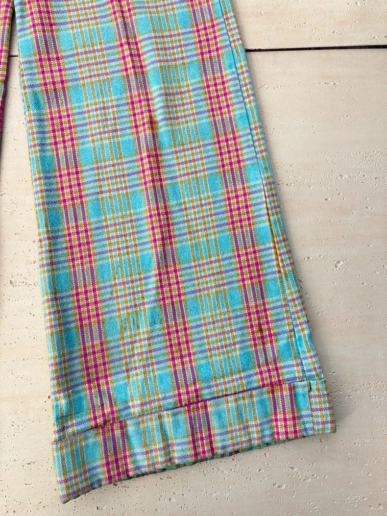 Junya Watanabe Junya Watanabe Plaid Wool Flared Pants Size 30" / US 8 / IT 44 - 8 Thumbnail