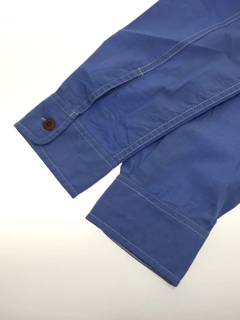 Junya Watanabe Junya Watanabe Blue Long Sleeve Shirt Size M / US 6-8 / IT 42-44 - 6 Thumbnail