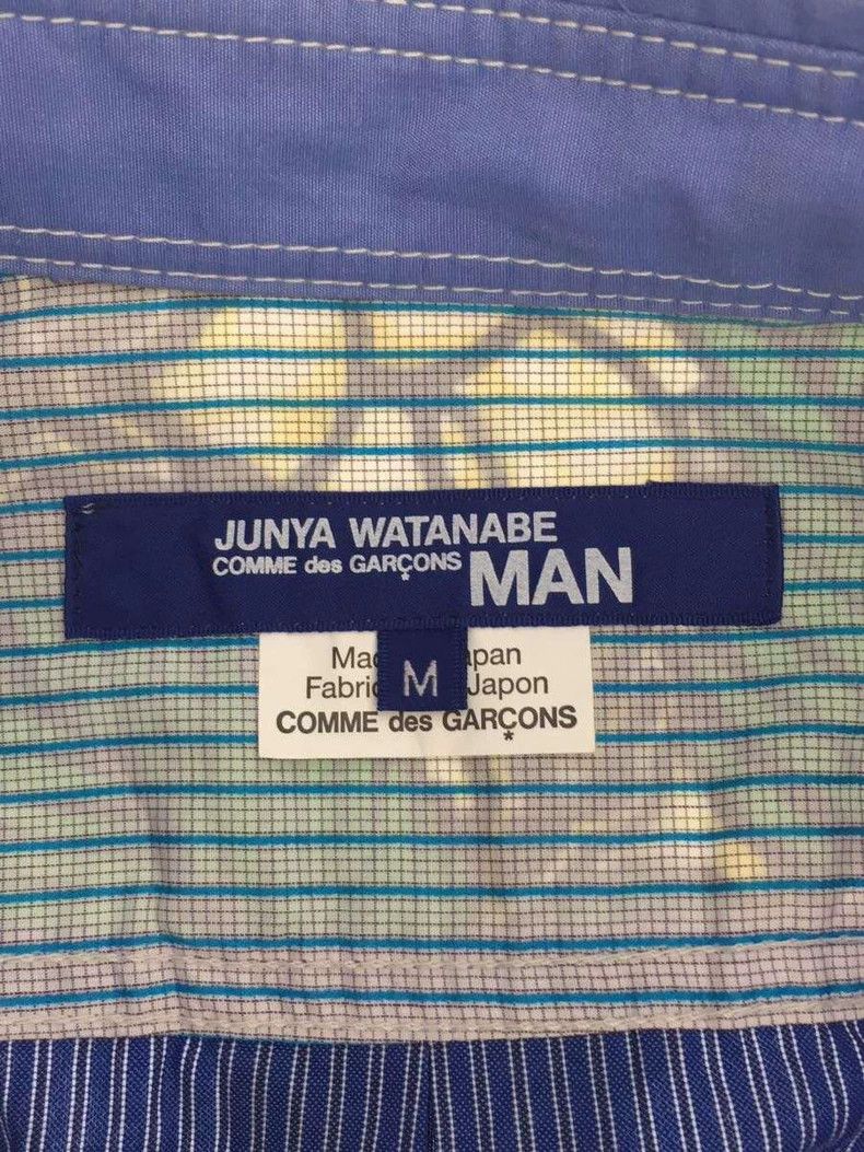Junya Watanabe Junya Watanabe Blue Long Sleeve Shirt Size M / US 6-8 / IT 42-44 - 4 Thumbnail