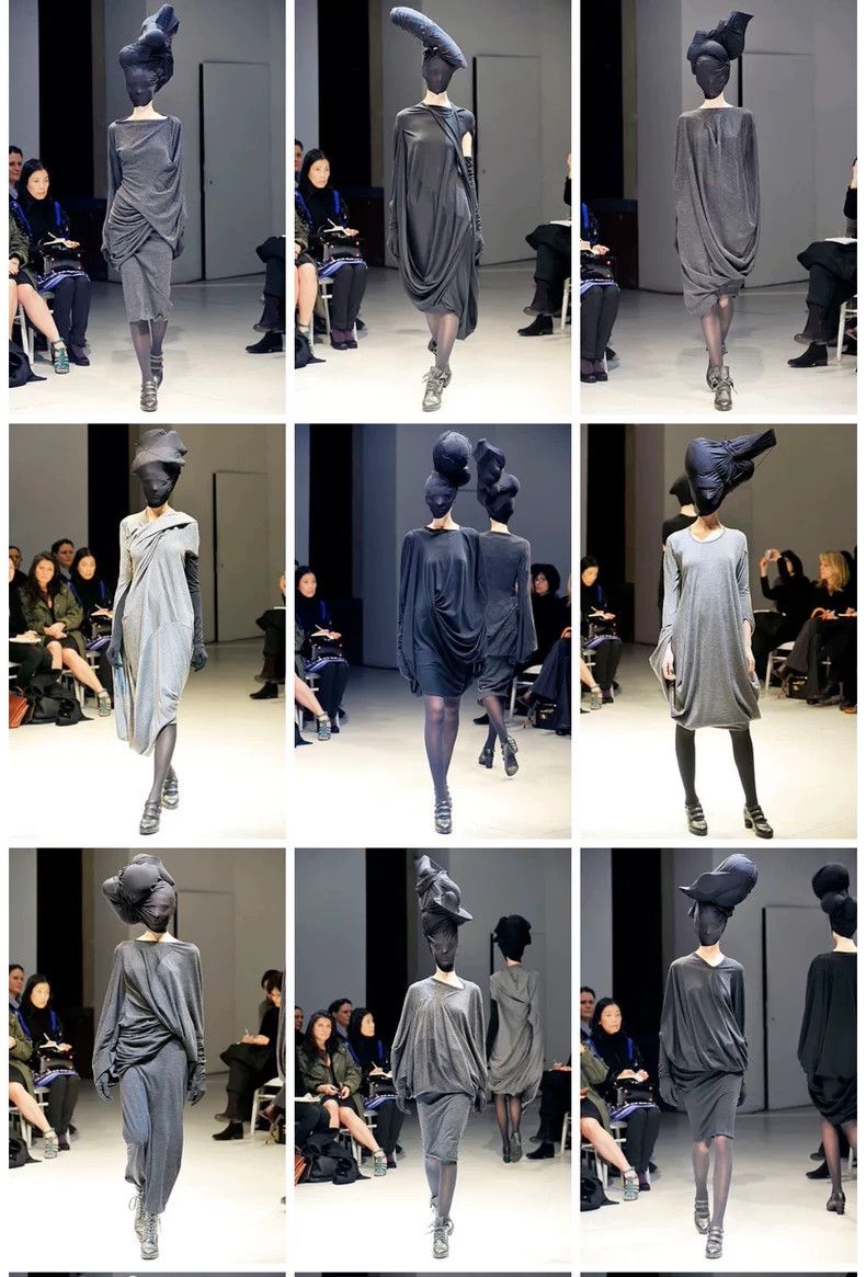 Junya Watanabe Junya Watanabe 2008FW Structured Gray Skirt Size 22" - 5 Thumbnail