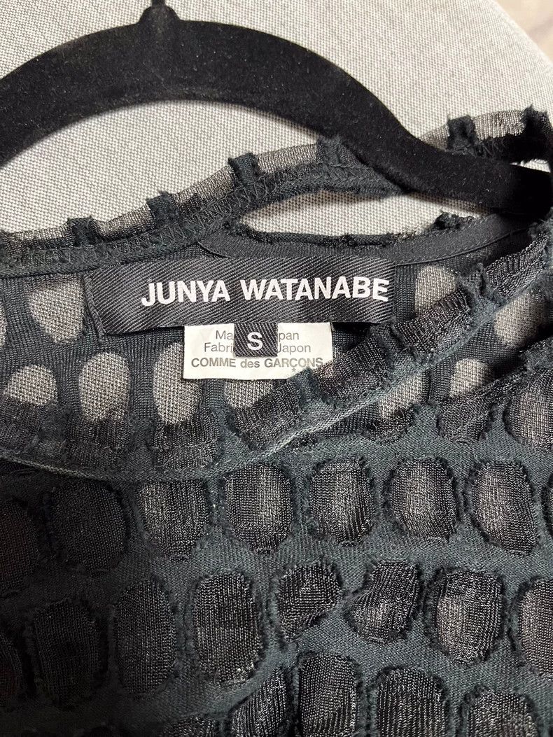 Junya Watanabe Junya Watanabe 23SS Mesh Short Sleeve Top Size S / US 4 / IT 40 - 7 Thumbnail