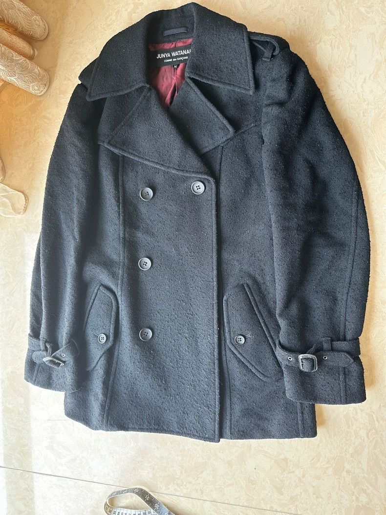 Junya Watanabe Junya Watanabe Women's Long Wool Jacket Size M / US 6-8 / IT 42-44 - 2 Thumbnail